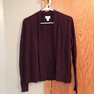 Maroon Old Navy Cardigan